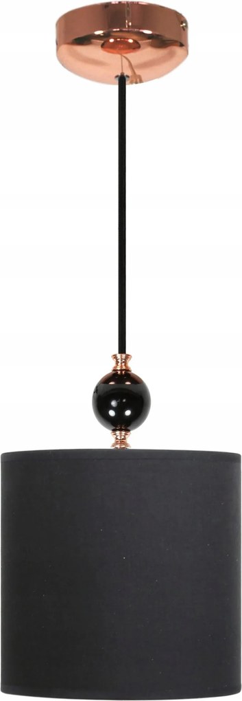 Melba Túlnyúlás 1X60W E27 Fekete