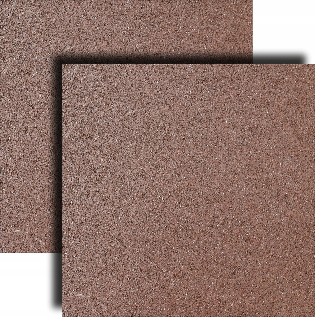 gumiszőnyeg Sbr 500x500x25mm flexibilis felület barna kert terasz