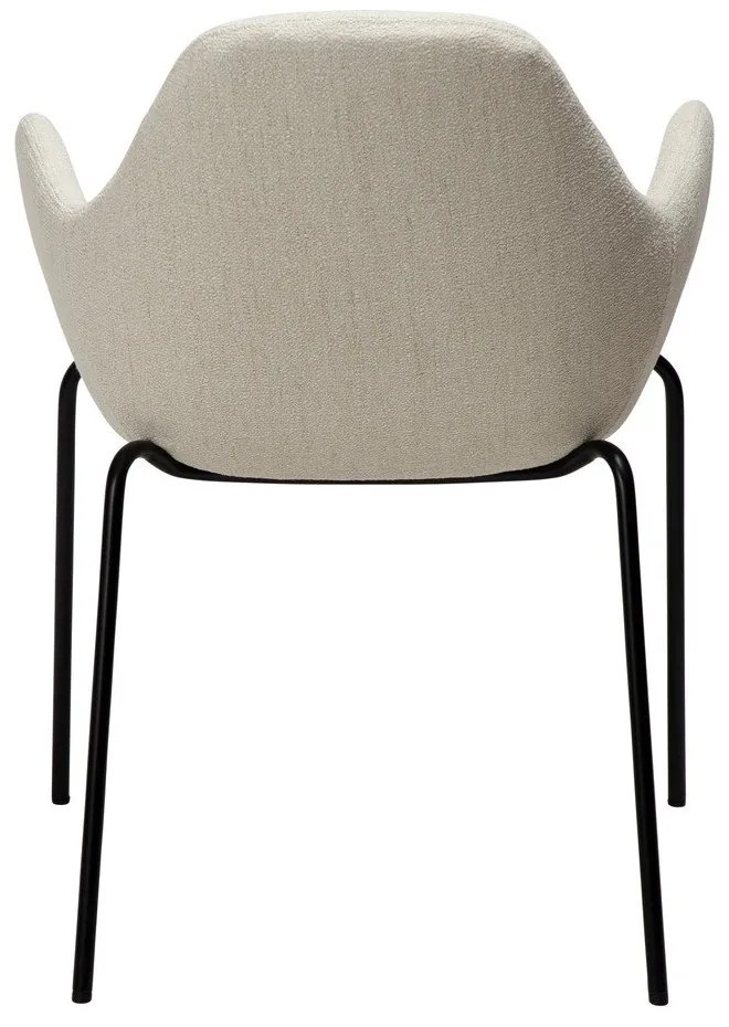 Krémszínű buklé fotel Zimmer – DAN-FORM Denmark