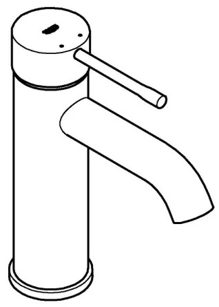 GROHE 23590GL1 - ESSENCE mosdócsaptelep DN 15, S méret, arany