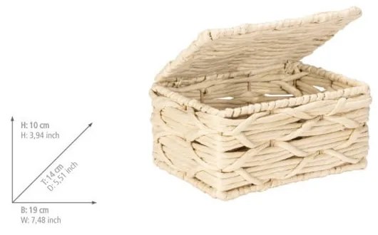 Fűzfavessző tárolókosár Vabriano – Wenko