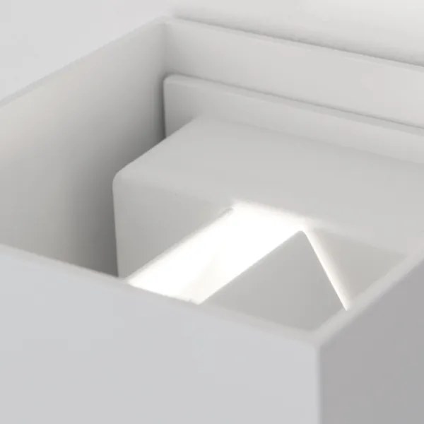 Orion AL 11-1314 - kültéri LED lámpa CUBE-S szenzorral, 13W, IP54, fehér