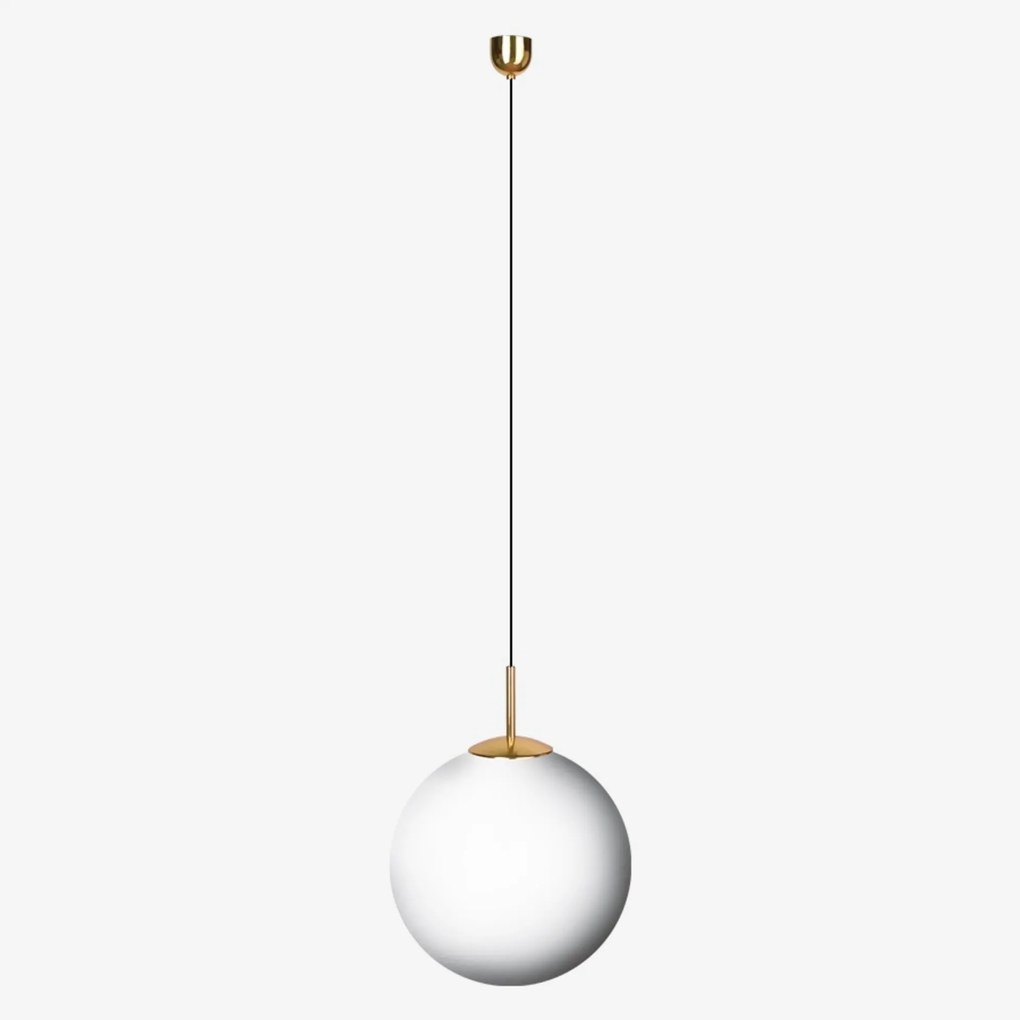 Lucis függőlámpa Polaris Zk 26.2W Led 3000K üveg sárgaréz opál ZK.P1.400