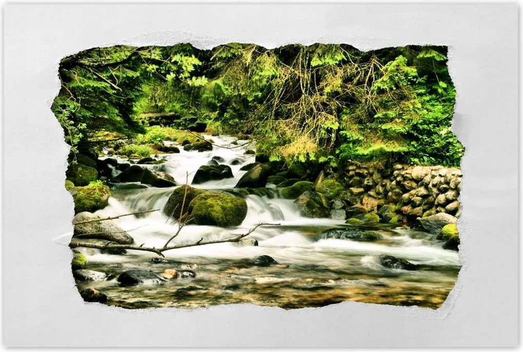 Poszterek 60x40 Folyó a Tátrában