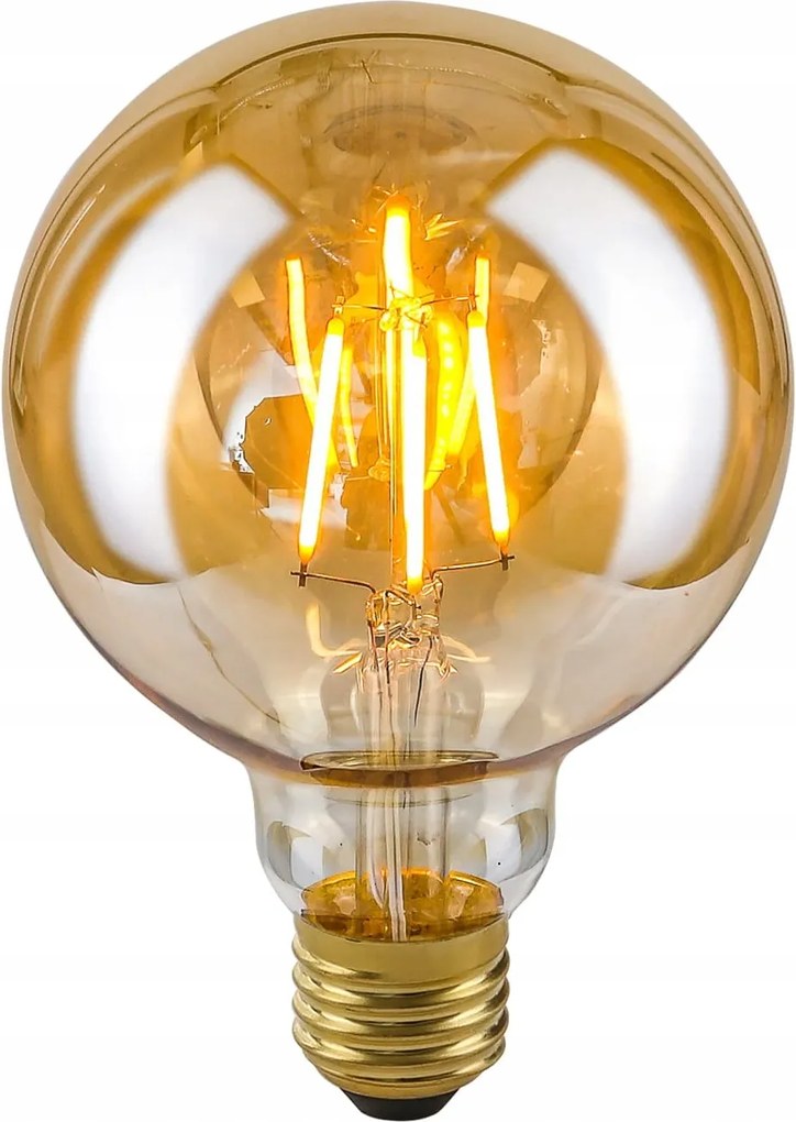 Led izzó E27 4W meleg Retro Edison Italux Bulb LDS-G95-A G95