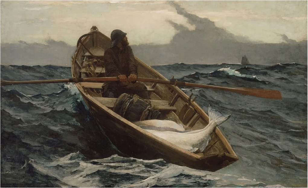 Flizelina Dekoratív Fotótapéta Hálószoba Halász a tengeren 416x254 Ragasztó