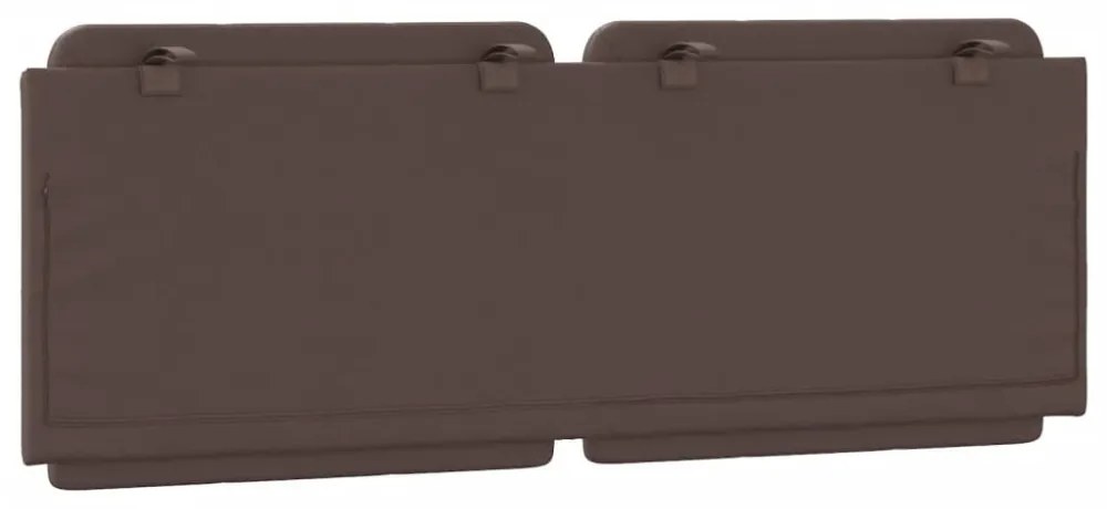 barna műbőr fejtámla párna Zadar 120 cm