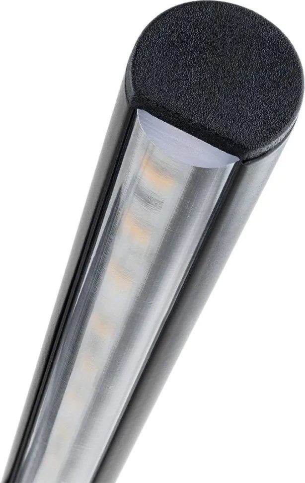 ARGON 8597 MIRIAM Képmegvilágító lámpa Fekete LED IP20