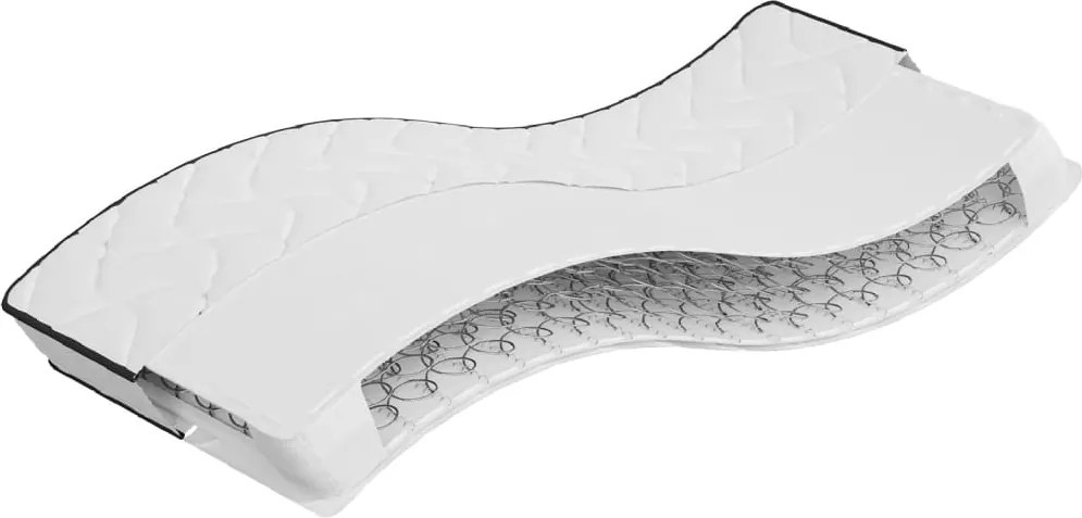 vidaXL közepes Bonnell rugós matrac 70x200 cm