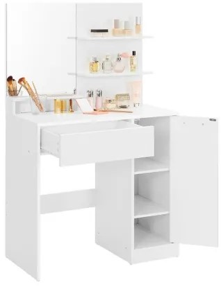 Sminkasztal AURORA fehér