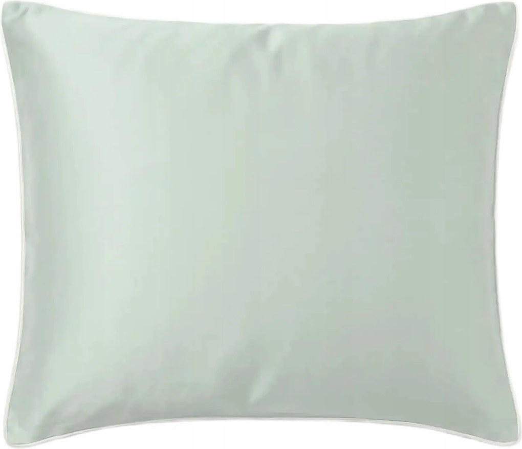 Bambusz párnahuzat 70x80 zsálya fehér bézs