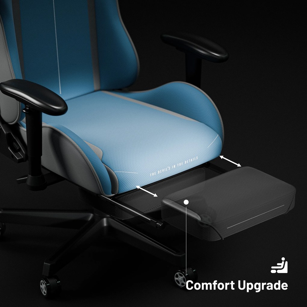 Diablo X-Starter szövet gamer szék: kék