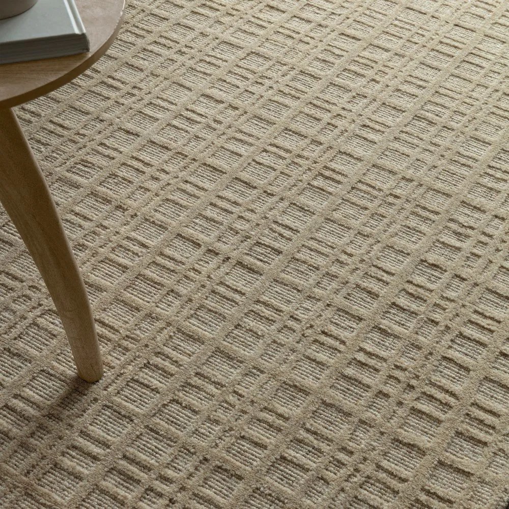 Krémszínű kézi szövésű gyapjúkeverék szőnyeg 200x290 cm Thatch Sand – Asiatic Carpets