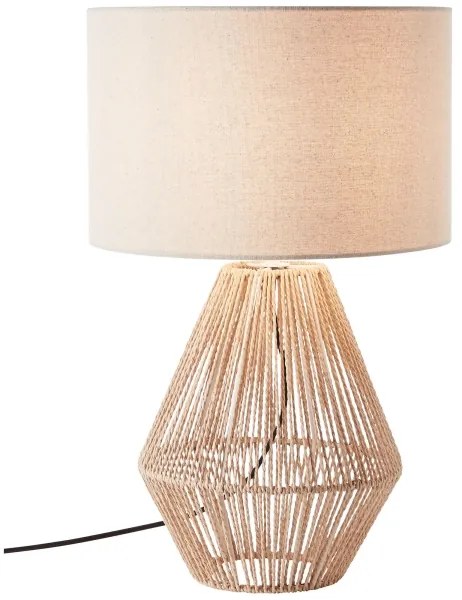 Brilliant - Asztali lámpa LARAINE 1xE27/42W/230V bézs
