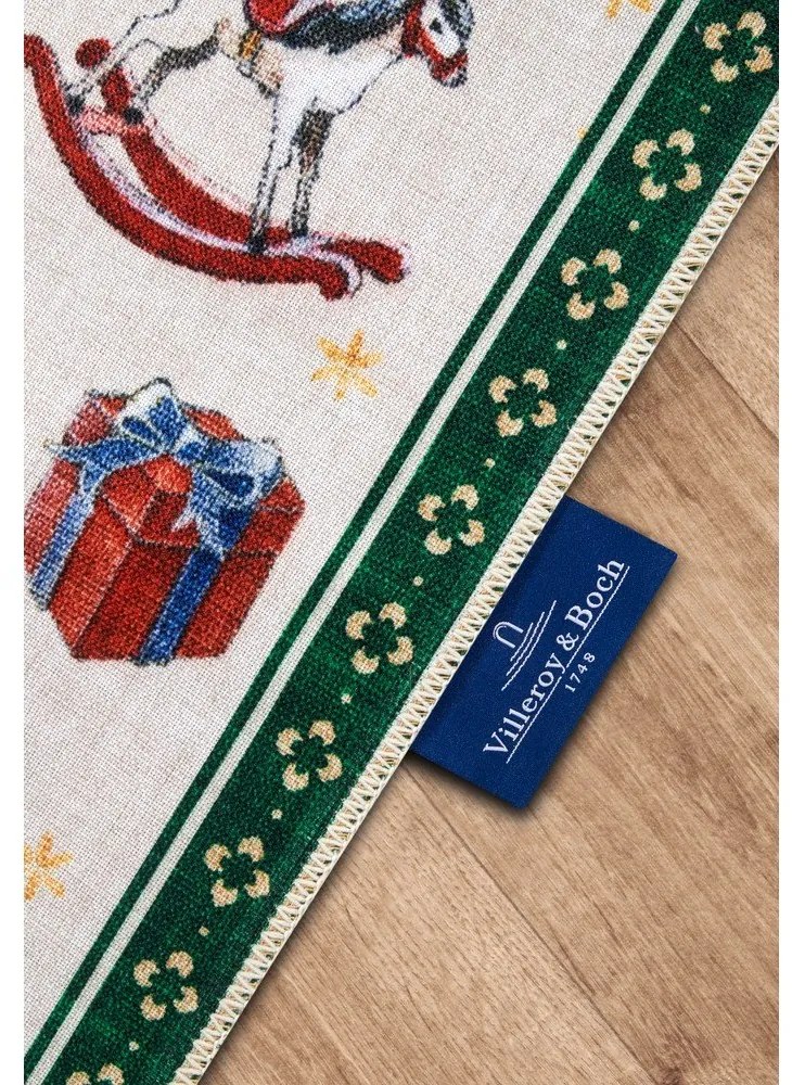 Zöld futószőnyeg karácsonyi mintával 80x200 cm Green Christmas – Villeroy&amp;Boch