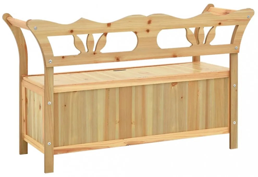 tömör fenyőfa pad 107 x 45 x 75,5 cm
