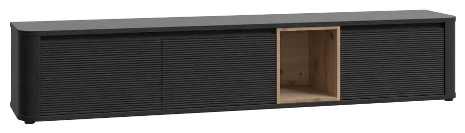 INAR TV-állvány fekete/barna