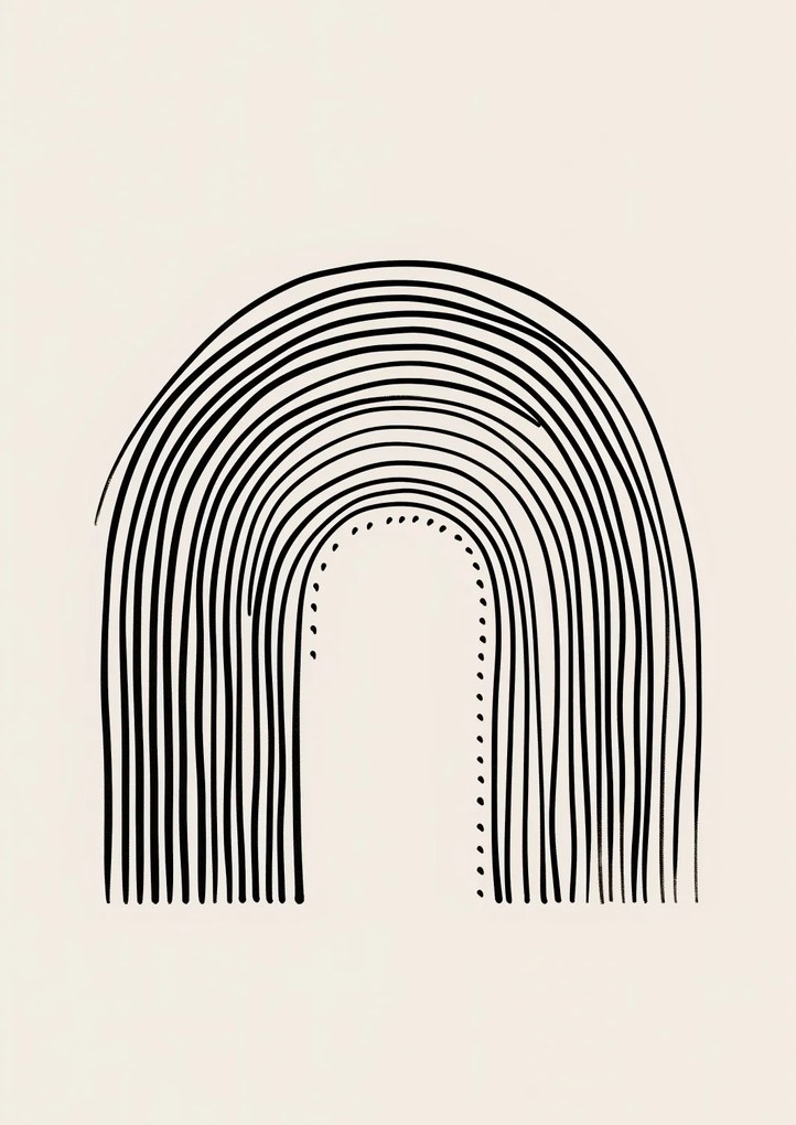 Poszter 42x59,4cm Ív szimmetria