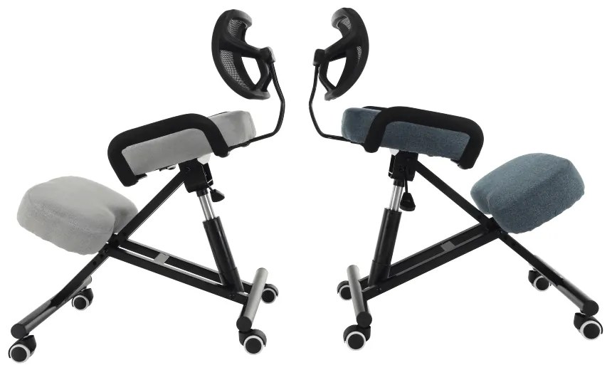 Ergonomikus irodai fotel Rumun (szürke + fekete). 1016263