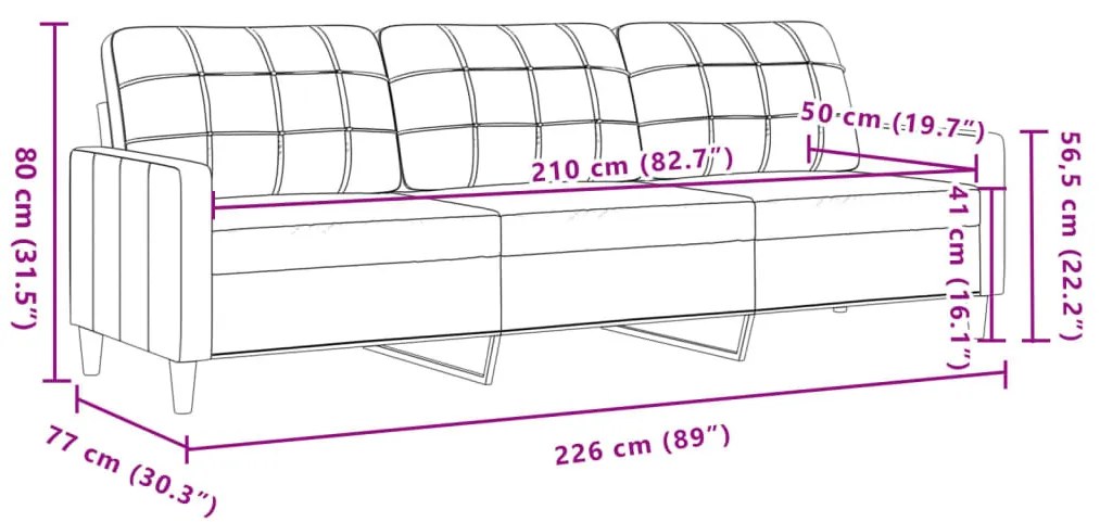 vidaXL 4 részes sötétszürke bársony ülőgarnitúra párnákkal