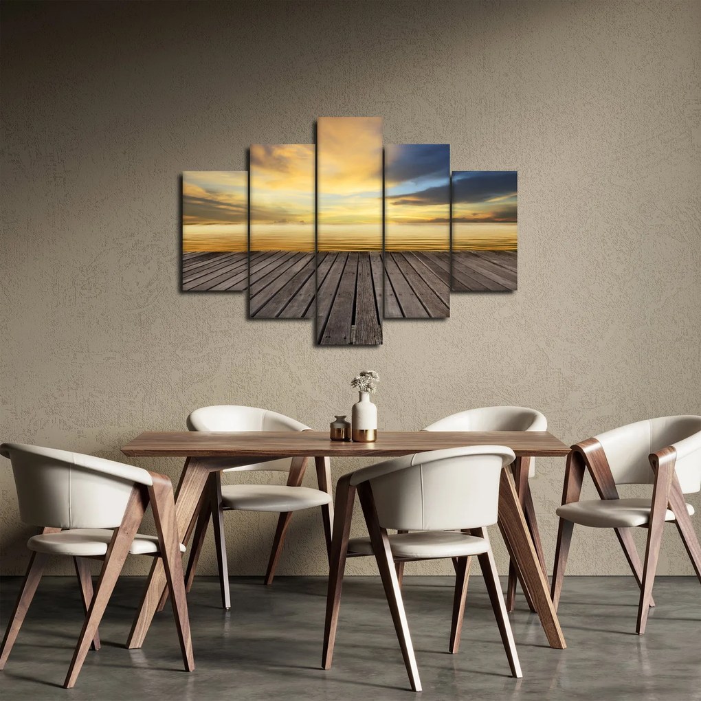 Kép - Kilátással rendelkező móló (150x105 cm)
