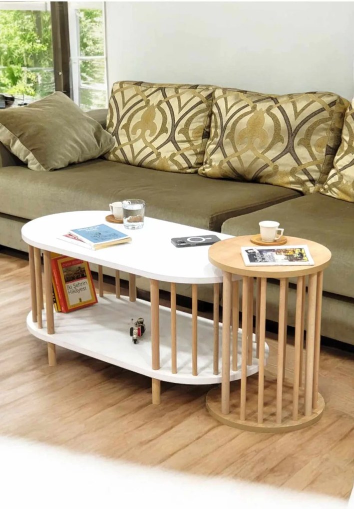 Peka111-125 - White, Sapphire Oak