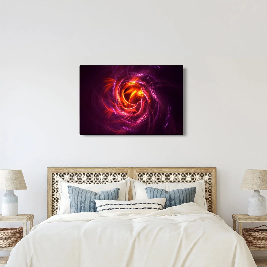 Ragyogó modern absztrakció képe (90x60 cm)