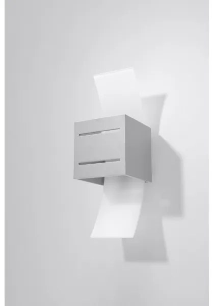 Fali lámpa LORETO 1xG9/40W/230V szürke