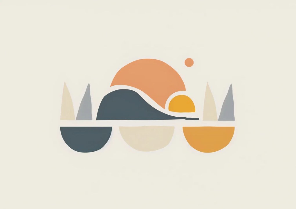 Poszter 42x29,7cm Felmagasztalt dombok