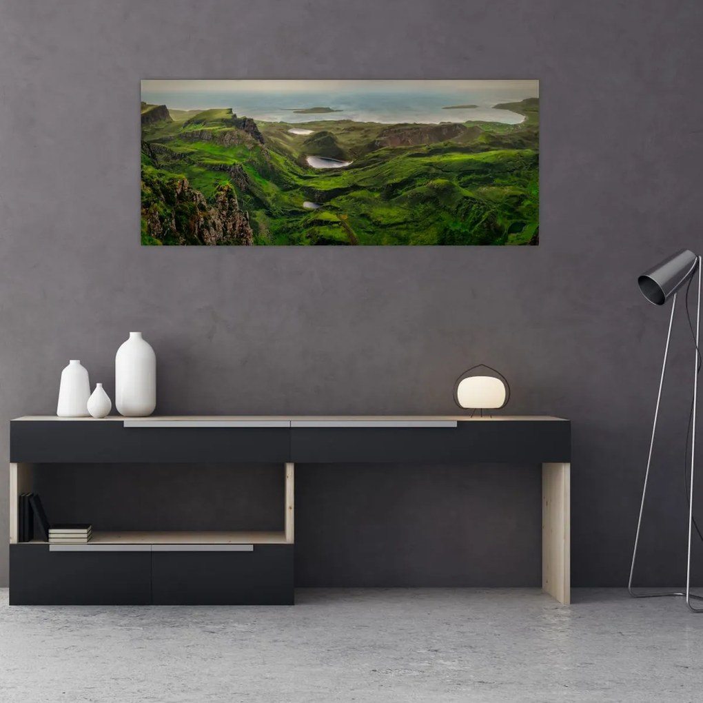 Kép - Quiraing, Skócia (120x50 cm)