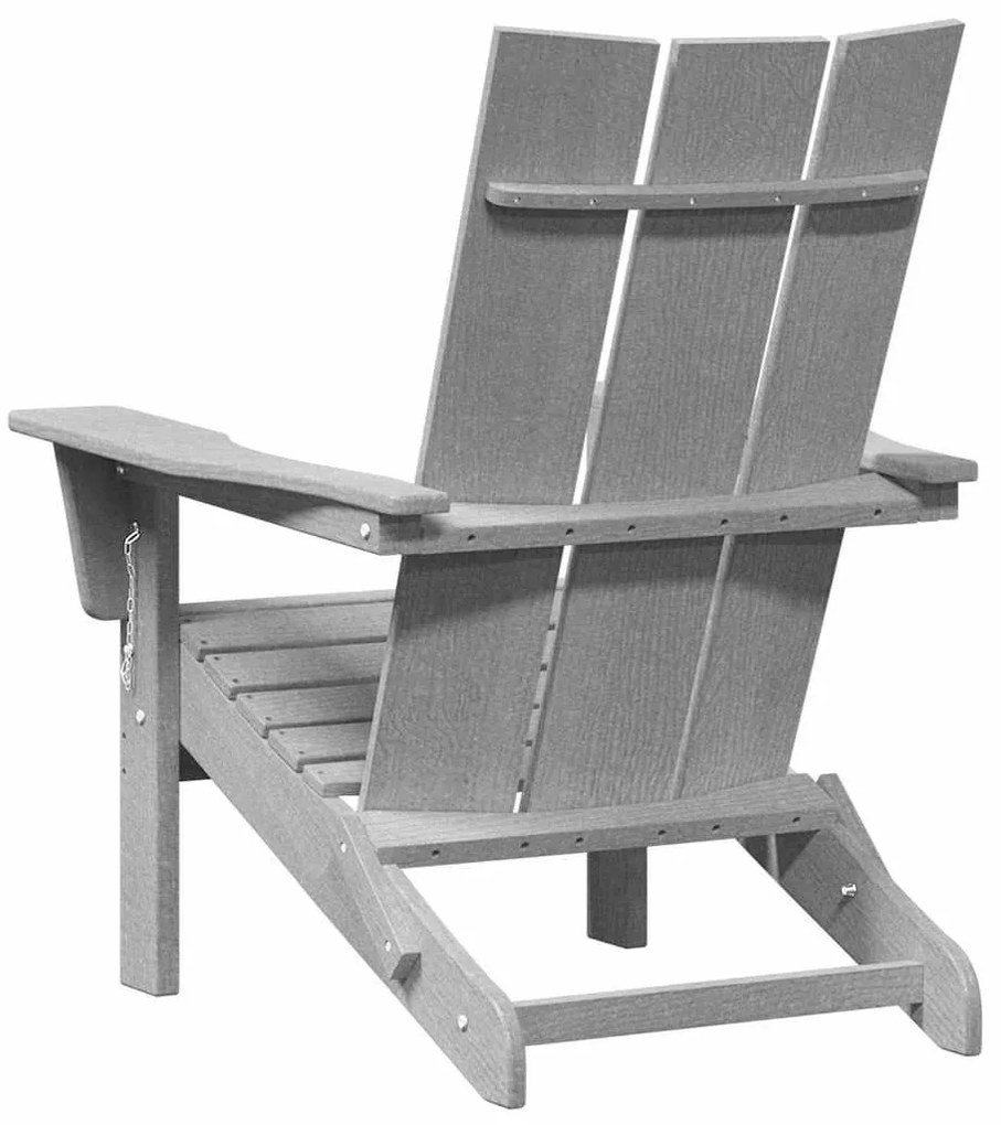 Kerti pihenő bútor 2 pcs Világosszürke 74.5 x 80.5 x 90cm