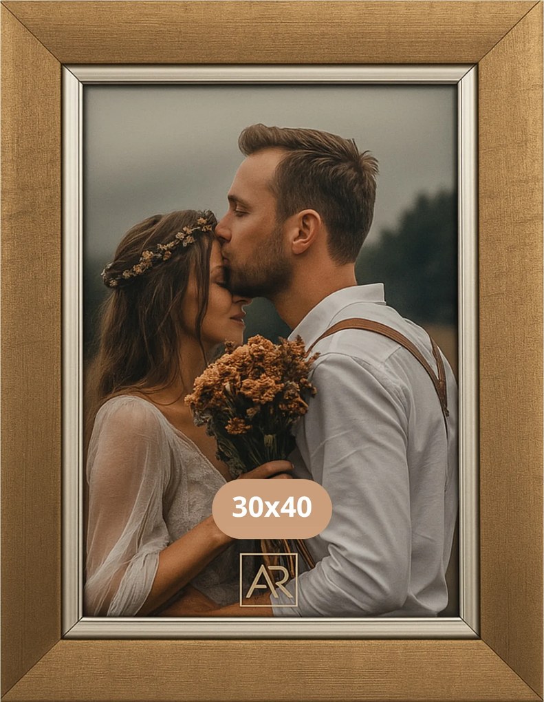 Képkeret 30x40 Gloria réz Rose Gold