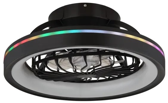 Globo 03665 - LED RGB Dimmelhető mennyezeti ventilátor DEANNE LED/40W/230V + távirányító