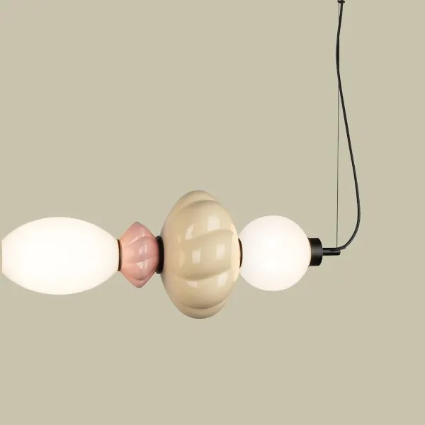 LED Csillár zsinóron ASCOLI LED/24W/230V színes