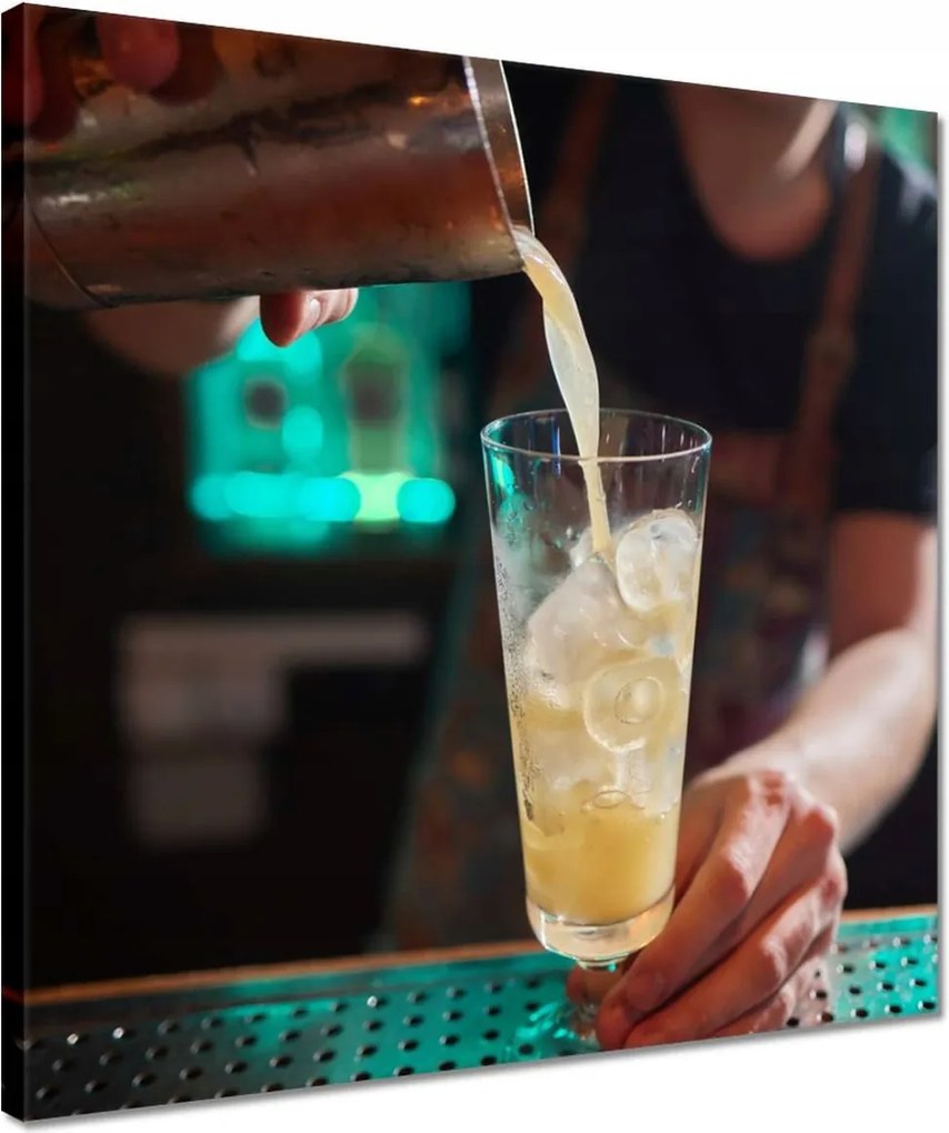 Vászonkép 40x40 Csapos alkoholos ital