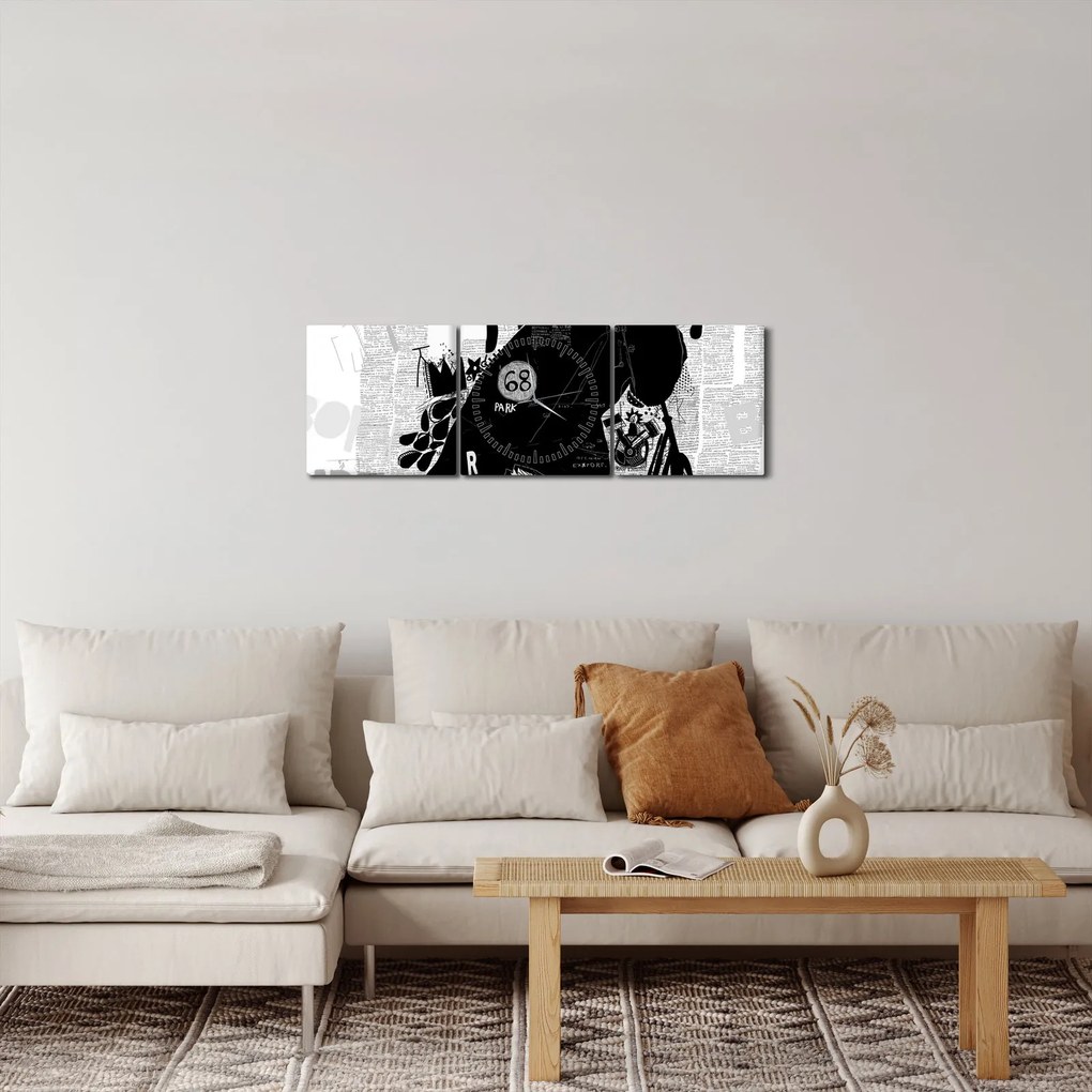 Kép - Született lovagló (órával) (90x30 cm)