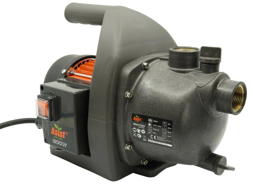 ASIST smart garden Kerti szivattyú 800W, ASIST AE9CPZ80