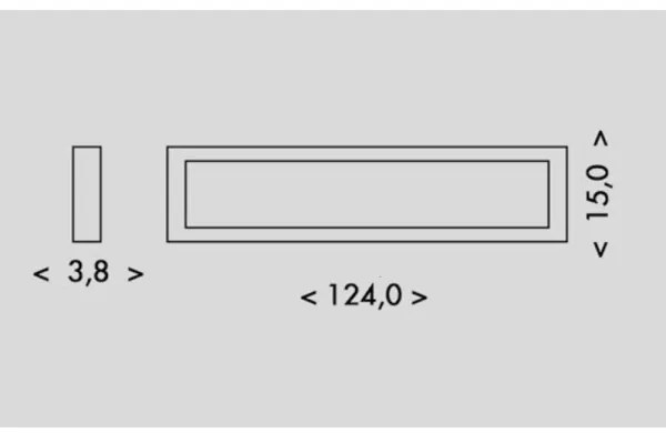 Ecolite TL1902-36W/BI-LED Mennyezeti lámpa PILO LED/36W/230V 4100K 124 cm fehér