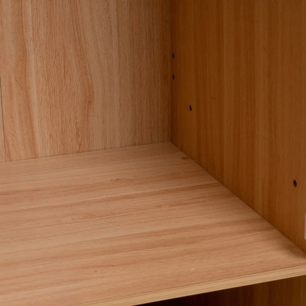 Natúr színű nyitott ruhásszekrény 100x190x48 cm Armarios – Casa Selección