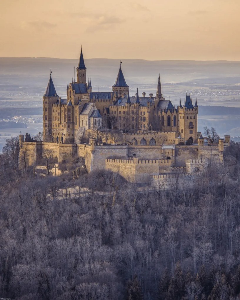 Poszter 40x50cm Hohenzollern kastély 2, Assaf Frank