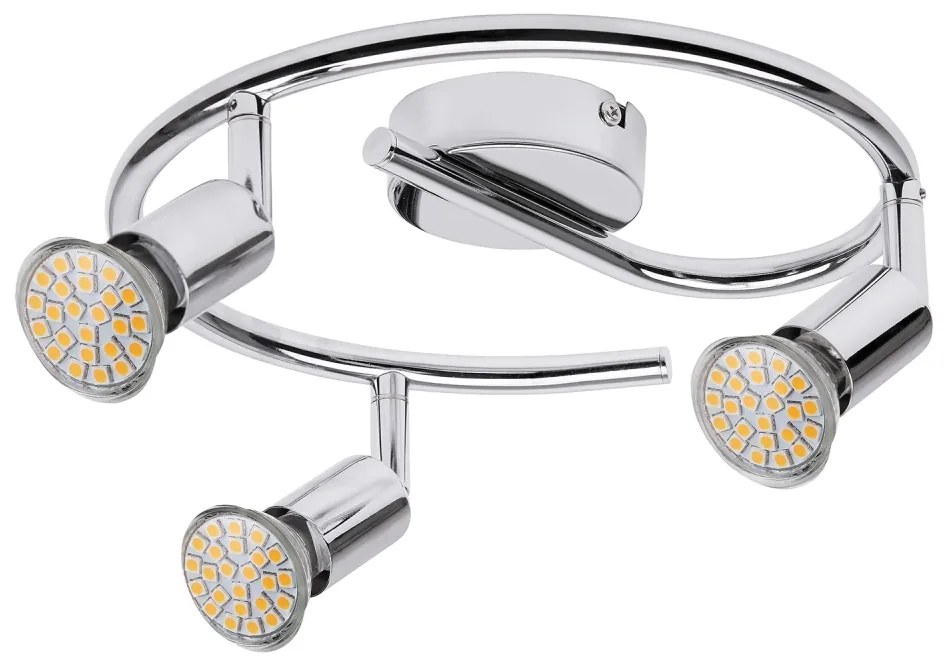 Rabalux 6989 - LED Spotlámpa NORTON LED 3xGU10/3W/230V