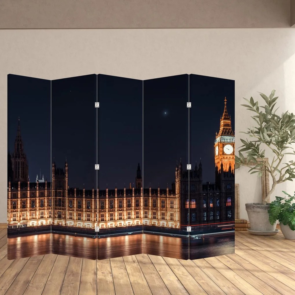 Paraván - Big Ben Londonban (210x170 cm)