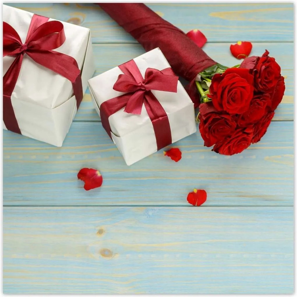 Poszterek 100x100 Nőnap Ajándék Love