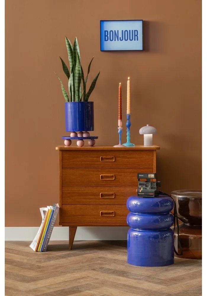 Fém dekoratív tálca ø 25 cm Double Funky – PT LIVING