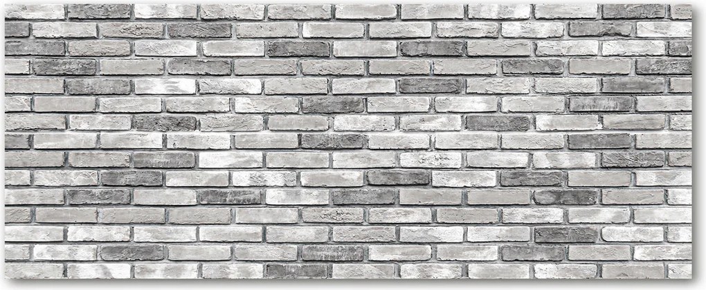 Védő üveg konyhai panel Tégla fal XXL