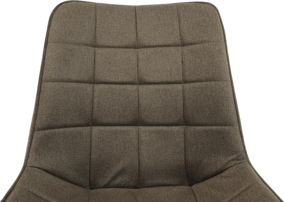 Szék, szürkésbarna taupe/fekete, SARIN