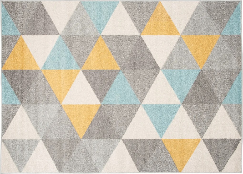 Szőnyeg Fríz 200x290 Divatos Színes Pasztell c940m