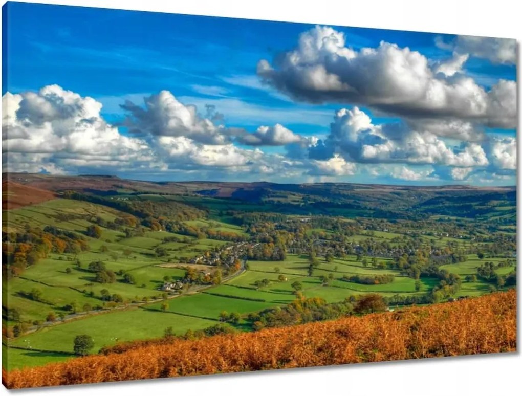 Vászonkép 90x60 Tájkép az éggel