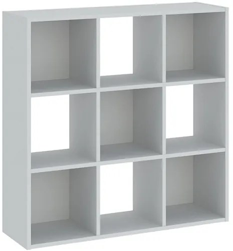 Könyvespolc 9 Rekeszes Fehér Színben CATCHY 91 cm