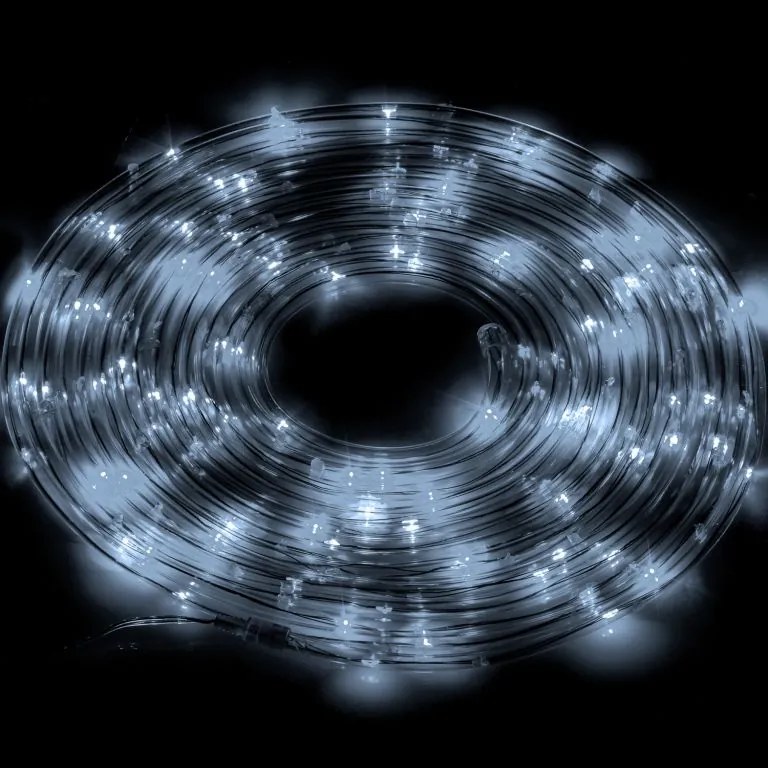 VOLTRONIC® Napelemes fényfüzér 100 LED Hideg fehér